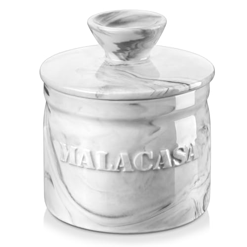 MALACASA French Butter Crock For Counter