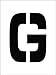 NMC National Marker Corp. PMC8-G Stencil, Letter G, 8 Inch