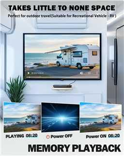 Image of 1080P HD DVD Player for TV with HDMI, Plays Regions 0-6 & Multi Formats