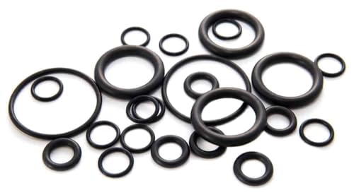 Image of O ring | Oil Seal | Silicone Gasket Rubber | Washer Oring Set for Repair Kit (Pack of 10) (ID-6MM X THICKNESS-2.5 MM)