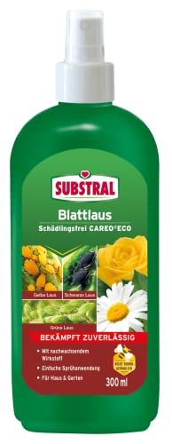 Substral Blattlaus Schädlingsfrei Careo, Natürliches Mittel gegen saugende Pflanzen-Schädlinge wie Blattläuse, 300 ml
