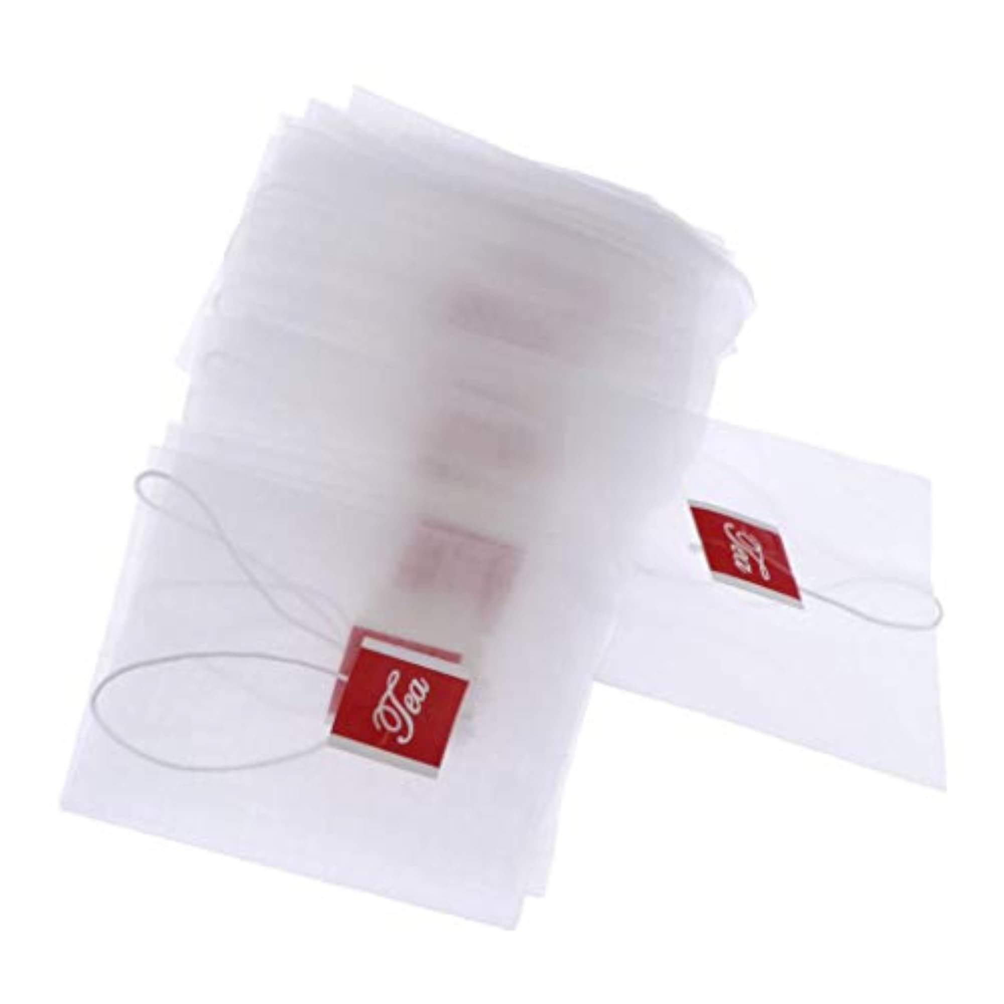 50pcs Empty Tea Filter Bags with String Seal for Loose Tea