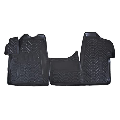 J&J AUTOMOTIVE | Tapis De Sol en Caoutchouc 3D Exclusive Compatible avec Master 3 Depuis 2010, Bord Haut, Inodore, Noir, Antidérapant, Toutes Saisons