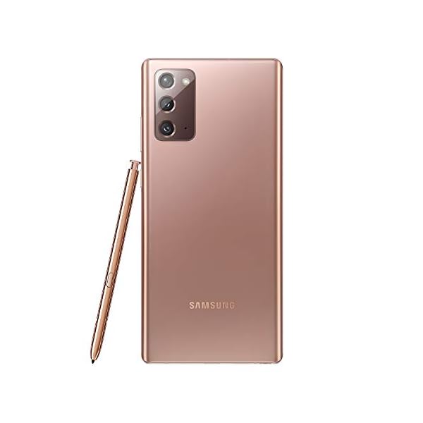 Samsung-Galaxy-Note-20-5G-Factory-Unlocked-Android-Cell-Phone-US-Version-128GB-of-Storage-Mobile-Gaming-Smartphone-Long-Lasting-Battery-Mystic-Bronze-SM-N981UZNAXAA Samsung Galaxy Note 20 5G Factory Unlocked Android Cell Phone, US Version, 128GB of Storage, Mobile Gaming Smartphone, Long-Lasting Battery, Mystic Bronze, SM-N981UZNAXAA