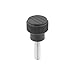 Knurled Knob, Ext, 1.57, 2.6, M8, 1.02
