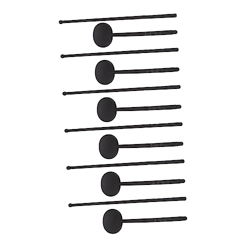 Healeved 12pc Eye Occluder Kit Pinhole Occluder for Vision Tests Solid for Optometry Professionals