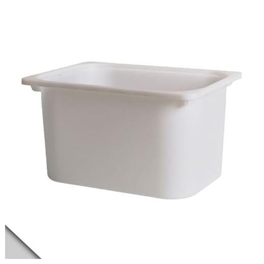 Ikea - TROFAST Barn Förvaringslåda lock, vit, medium (X2)