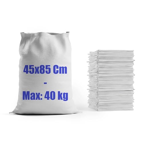 IlGruppone 25 Pezzi Sacchi Raccolta Multiuso in Rafia PP Sacco