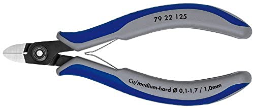 Alicates de corte diagonal Knipex 79 22 125 con mangos componentes para electrónica de precisión 2