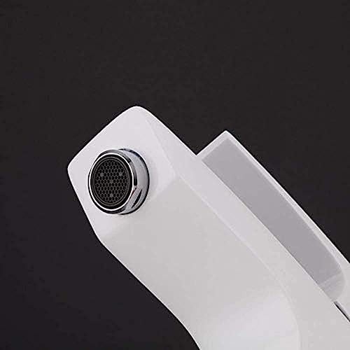 Grifo de lavabo cascada para baño y cocina con monomando de repisa 3