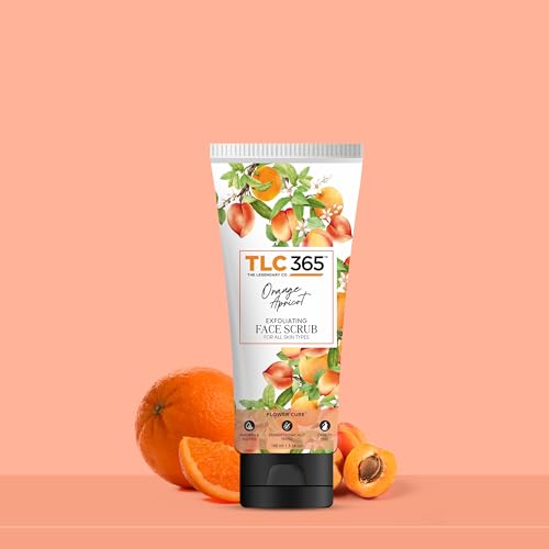 Image of Orange & Apricot Face Scrub | Deep Hydration, Lightens Tan, Unclogs Pore | 100ml