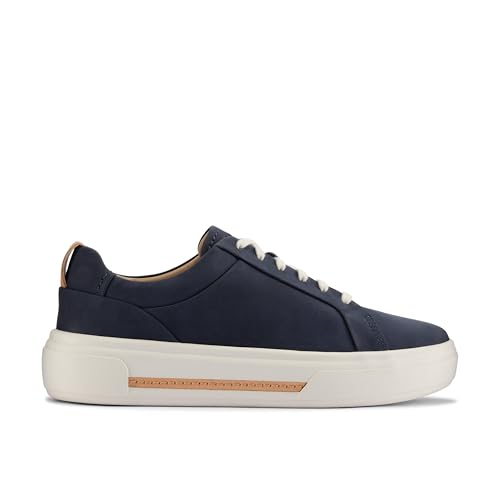 Clarks   Hollyhock Walk, Zapatillas De Las Mujeres, Navy Nubuck,