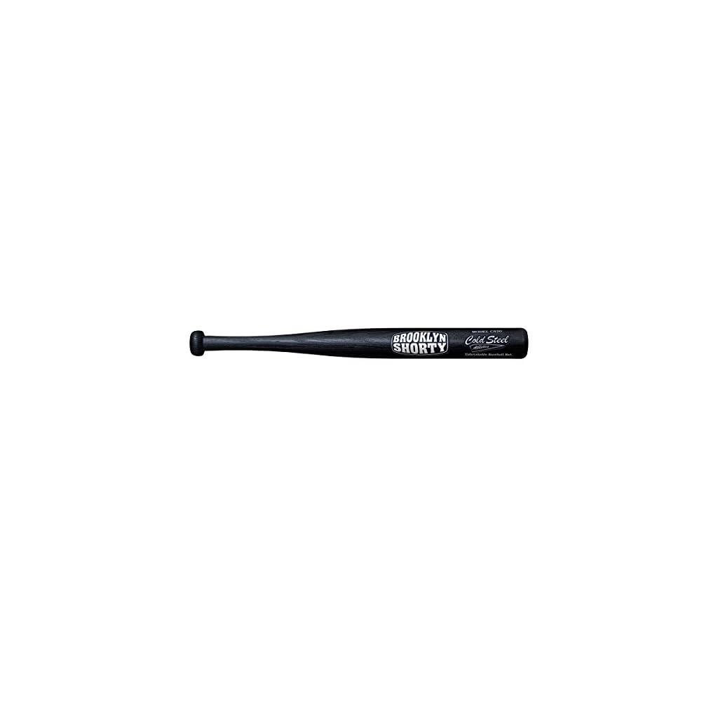 Cold Steel (92BSTZ Brooklyn Shorty Mini Bat, Black Single Step Safety