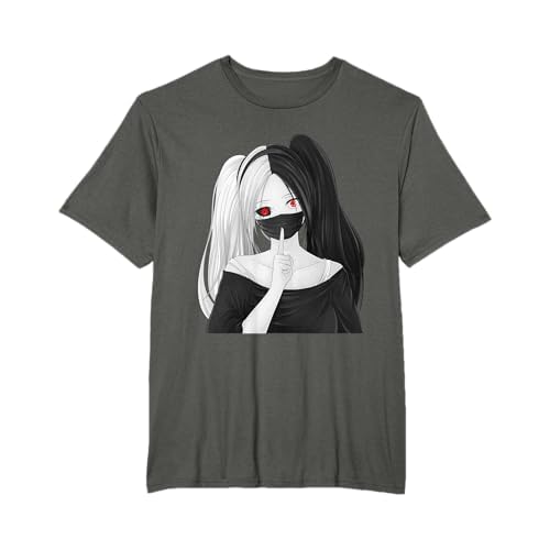 Gesugao Yandere Anime Charakter T-Shirt