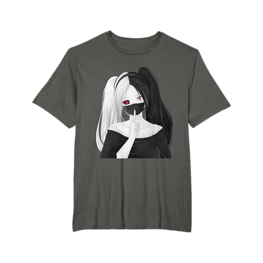 Gesugao Yandere Anime Charakter T-Shirt