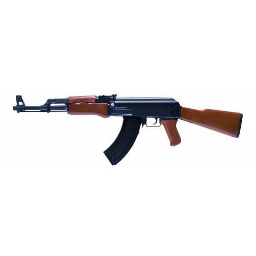 Softair Gewehr 202229 Kalashnikov AK 47 wood Kaliber 6 mm Federdruck < 0.5 Joule