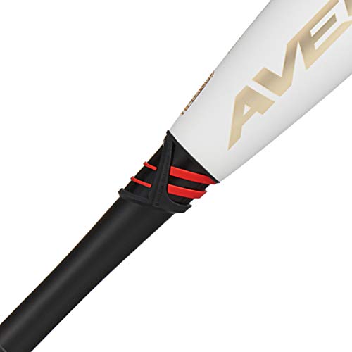 Axe Bat 2022 Avenge Pro (-5, 2-5/8") Usssa Baseball Bat, 2-Piece Composite, White/Black/Red (30" / 25 Oz.) #TOP4