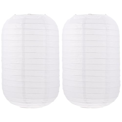 OSALADI Japanische Papierlaternen 4 Stück Faltbare Lampions Für Draußen Wetterfest Leichte Laternen Aus Seide Und PVC Für Garten Terrasse Party Hochzeit Dekoration