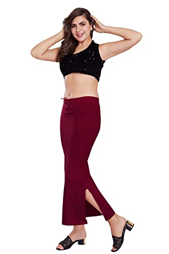 Image of RANI SAAHIBA Women's Stretchy Slim Fishcut Petticoat Cotton Shapewear