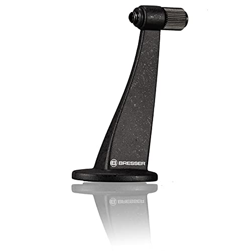 Adaptateur Trépied Métal Fin Bresser pour Jumelles jusqu'à 1,5 kg, Type Toit
