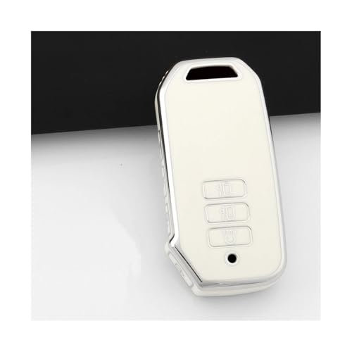 Coque de clé TPU Kia Sportage Sorento EV6 design blanc premium