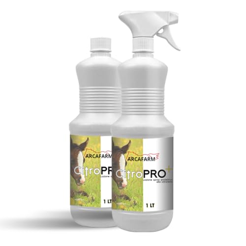 Spray Citronella per Cavalli Citropro 1 lt, 2 Pezzi