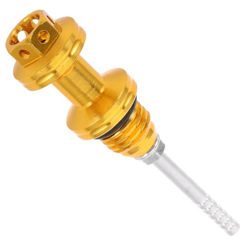FOMIYES Varilla Aceite para Motocicleta de Aleación de Aluminio Repuesto Indicador Fácil de Instalar Compatible con Múltiples Modelos para Medición Rápida y Precisa