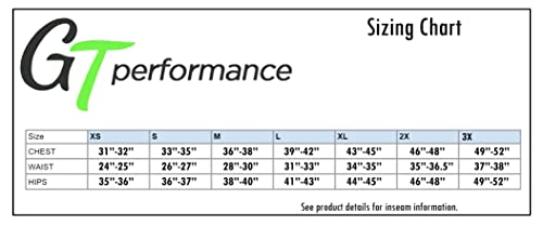 Gt Performance Womens Medical Scrub Set 4Flex Vneck Top And Pants, Gfx-802, Black, Large #TOP6