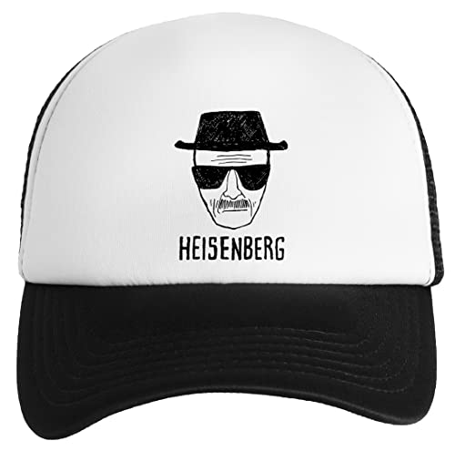 Breaking Bad Heisenberg Drawing Gorra Clásica De Béisbol para Niños y Niñas Unisex Ajustable Snapback Baseball Cap Kids