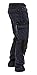 Men's Heavy Duty Construction Work Pants with Reinforced Knees & Cordura Utility Pockets Navy W40-L32