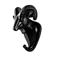 BPILOT Coat Hooks Household Wall Animal Shape Decoration Clothes Hook Hook Door Bathroom Hook Free Punch Coat Hook Sheep C