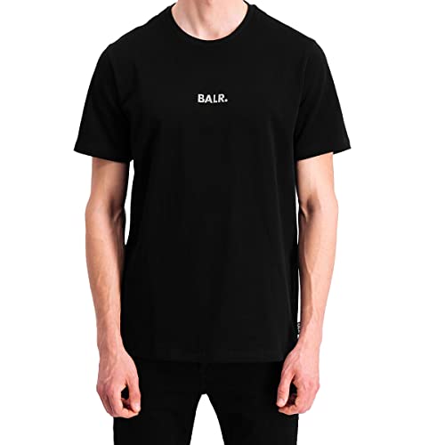 BALR Black Label Classic : sweat noir haut de gamme pour homme moderne