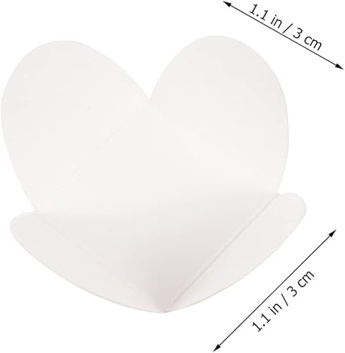 Miniatura 5 de Hemoton 400 unidades de papel kraft cuadrado de trufas de chocolate, tazas de cartón para hornear, bandejas con compartimento para magdalenas,