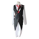 Weixu Anime The Seven Deadly Sins Cosplay Costumes Meliodas Uniforms Outfits Suit Halloween Party M