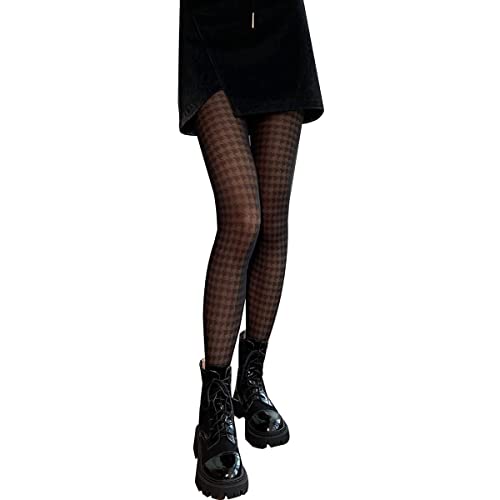 Image of Sahabowi Women Tights, Sheer High Waist Pantyhose, Vintage Control Top Stockings, Siwa 2