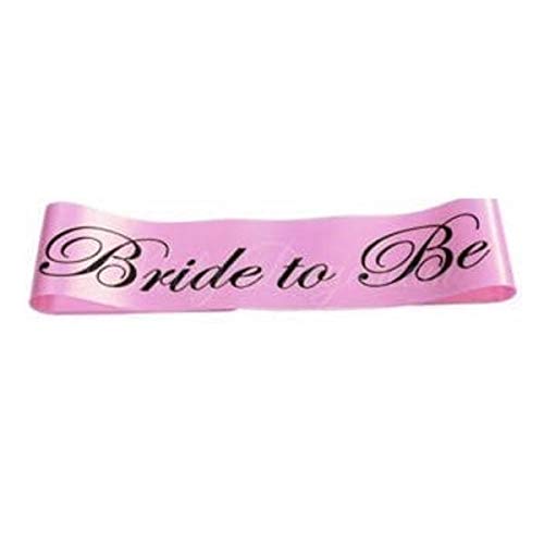 Yuvi Gift Gallery Decorative Satin Happy Birthday Sash for Birthday Boy/Girl & Party Decoration Accessory (Bride to be)