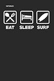  NOTIZBUCH: Surfing Surfer Notizbuch Planer 6x9 lined