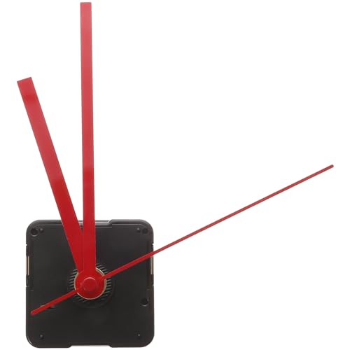 ROSENICE Mecanismo De Reloj Silencioso con Agujas para Decoración De Pared Kit Completo De Movimiento del Reloj para Casa Y Oficina