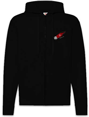 Sweat Tunisie Football Comet I Veste Capuche Homme Zippée