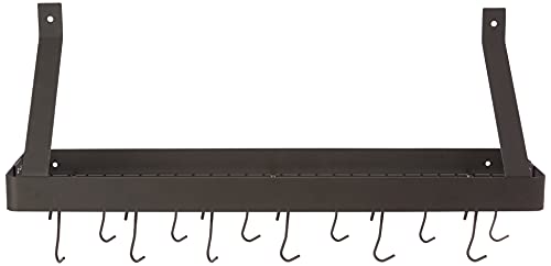 Cuisinart Crbs-36Mbk Chef's Classic 37-Inch Rectangular Wall-Mount Bookshelf Rack, Matte Black #TOP1