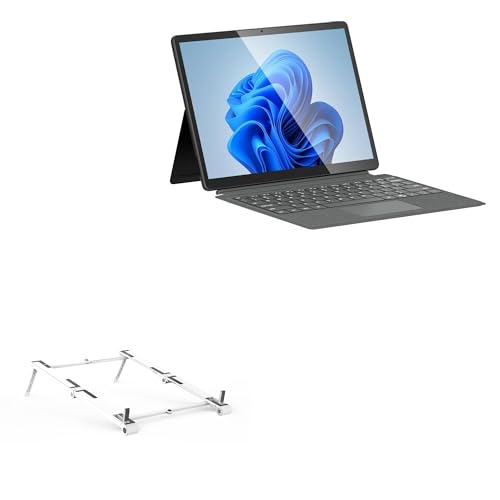 Base ajustable de aluminio para laptop 13 pulg miniatura 1