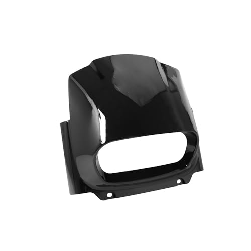 Couvercle de carenage phare moto gauche en ABS noir pour remplacer une piece cassee de FXFB