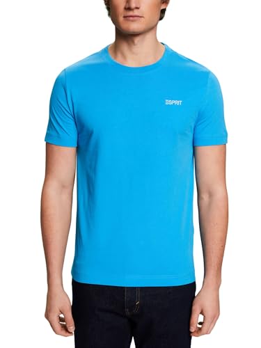 ESPRIT 014ee2k308 Camiseta, 430/Blue, M para Hombre