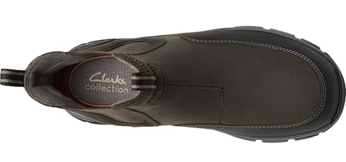 Clarks Clarks Collection Men's Walpath Easy Chelsea Boot, Taupe Leather, 9 Medium US