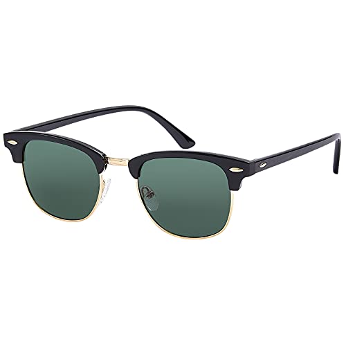 Sunglasses for men Retro Driving Glasses 90’s Vintage Fashion UV400 Protection Black Retro Sun Glasses