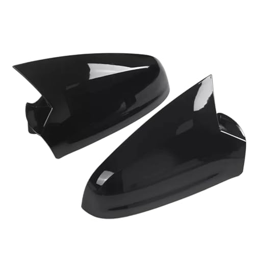 Coque de rétroviseur noir brillant pour Opel Astra H MK5 de 2004 à 2009