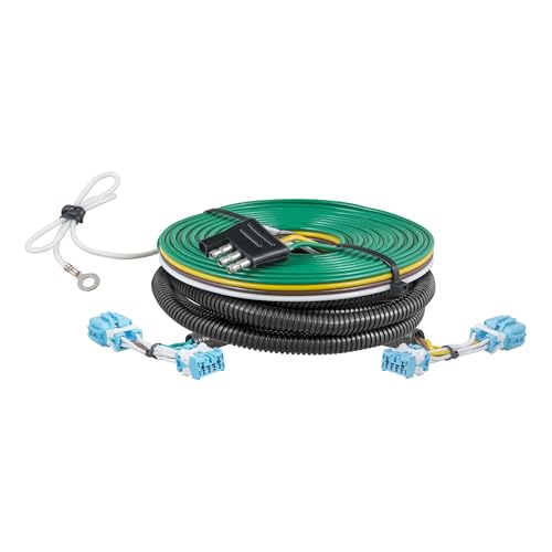 CURT 58901 Custom Towed-Vehicle RV Wiring Harness for Dinghy Towing, Fits Select Honda CR-V