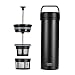 Espro 5116C-18BK Ultralight Coffee Press, Vacuum Insulated, Stainless Steel, 16 oz (Matte Black), Meteorite