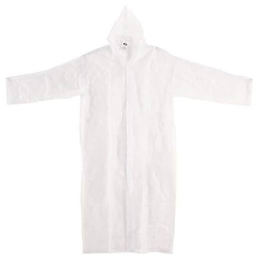 Capa para Chuva de PVC Laminado, sem Forro, 1.35 M, Transparente, Gg, Vonder VDO2286