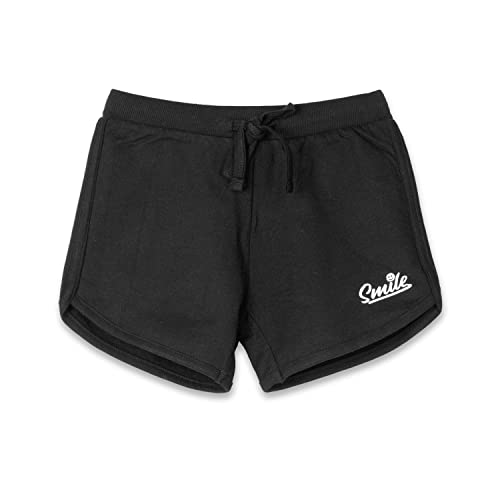 Image of Real Basics Premium Cotton Shorts for Girls - Regular Fit Printed Girl Shorts (Pack of 1)